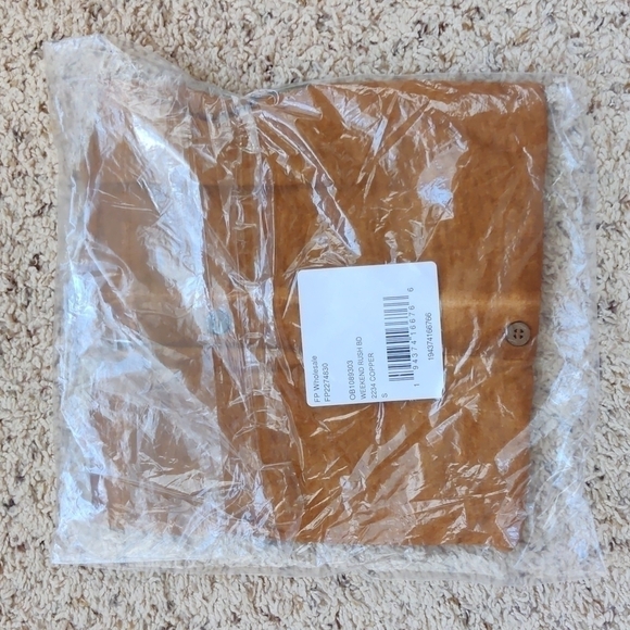 NEW Free People Weekend Rush Copper Top Small - Picture 4 of 7